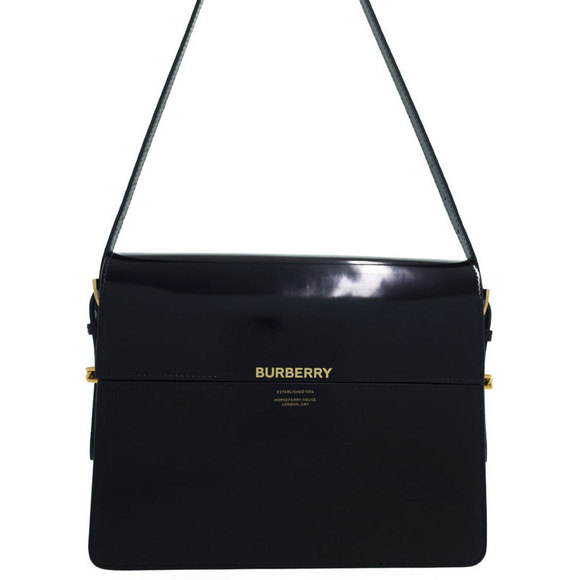 Burberry Large Grace Shoulder Bag Black - Picture 1 of 9